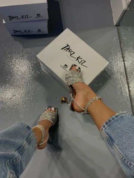 SILVER SANDALS