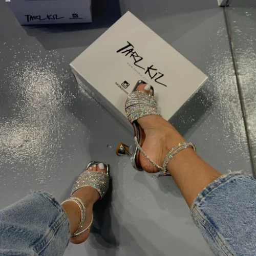 SILVER SANDALS